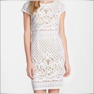 Bailey 44 White Lace Mini Dress Sz Small -XS